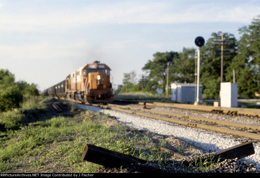 Southbound freight